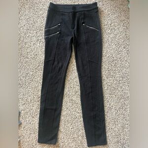 Black/grey Women's Pants skinny/legging fit size 4